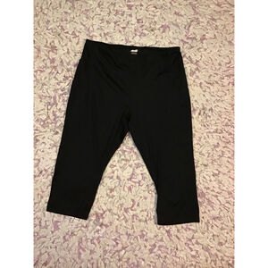Avia Black Capri Leggings Plus Size 16